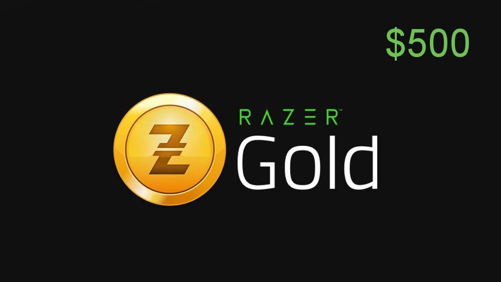 Screen Shot image 0 Razer Gold $500 امريكي