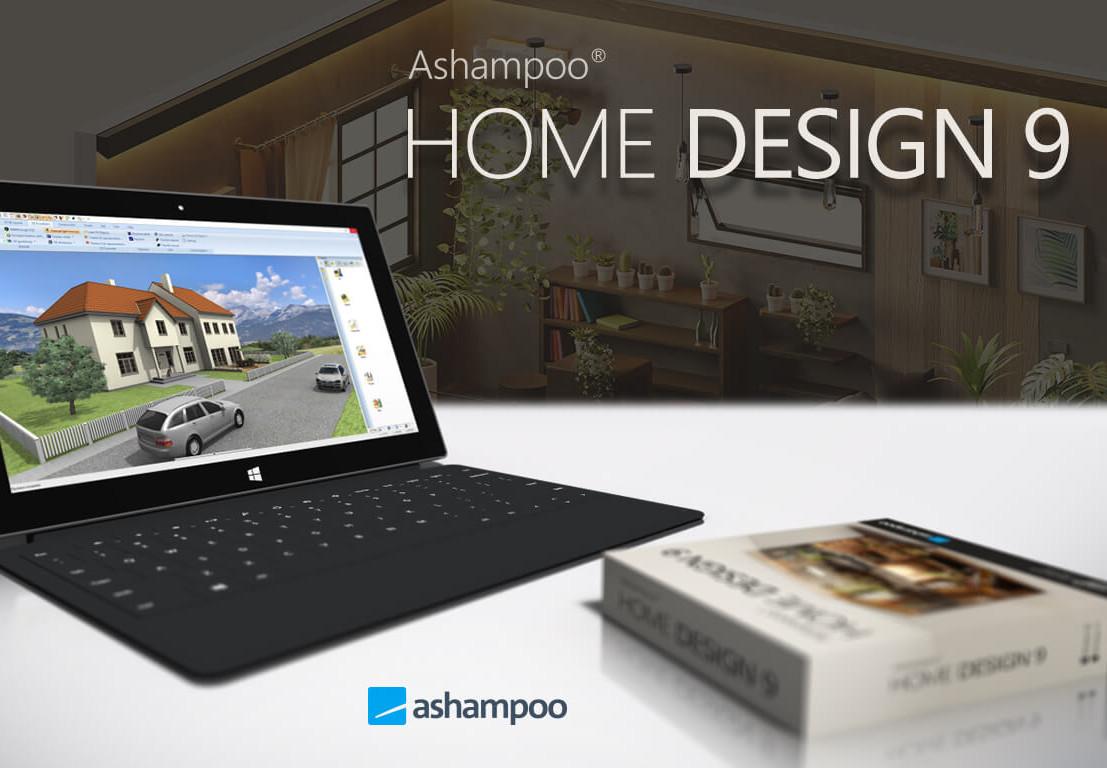 Ashampoo Home Design 9 Activation مفتاح (مدى الحياة / 1 بي سي)