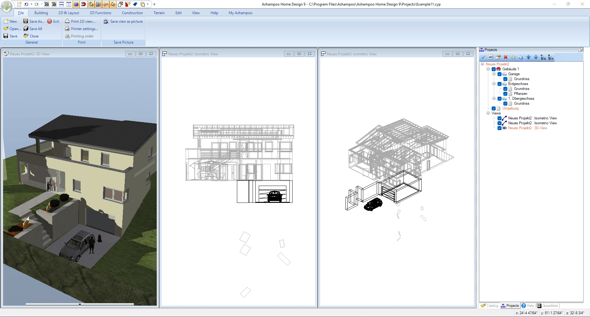 Screen Shot image 3 Ashampoo Home Design 9 Activation مفتاح (مدى الحياة / 1 بي سي)