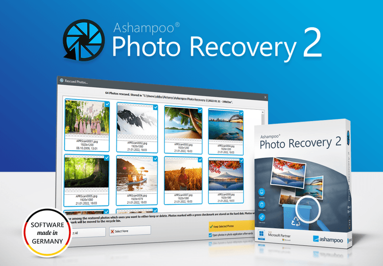 Ashampoo Photo Recovery 2 Activation مفتاح