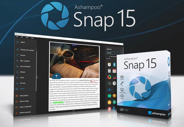 Ashampoo Snap 15 مفتاح