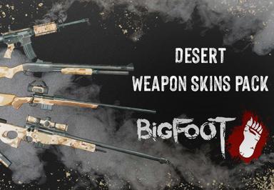 BIGFOOT - WEAPON SKINS "DESERT"  DLC بي سي ستيم كود رقمي