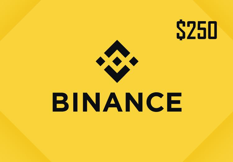 Binance هدية بطاقة (USDT) $250