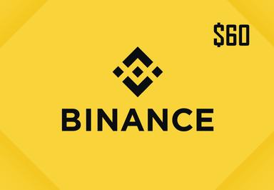 Binance هدية بطاقة (USDT) $60