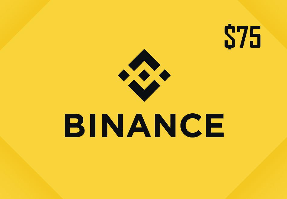 Binance هدية بطاقة (USDT) $75