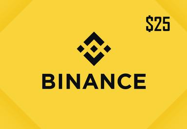 Binance هدية بطاقة (USDT) $25