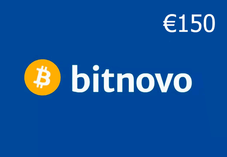 BitNovo Crypto بطاقة €150 اوروبي