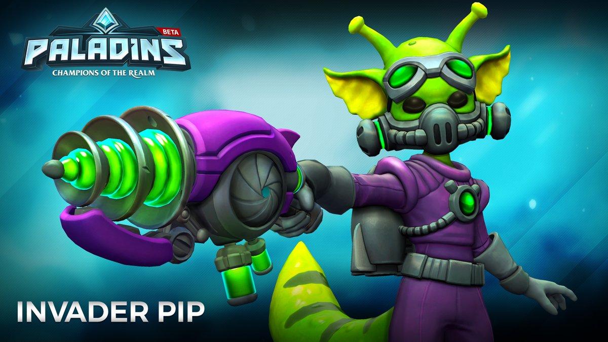 Screen Shot image 0 Paladins - Invader Pip Skin DLC Digital Download كود رقمي