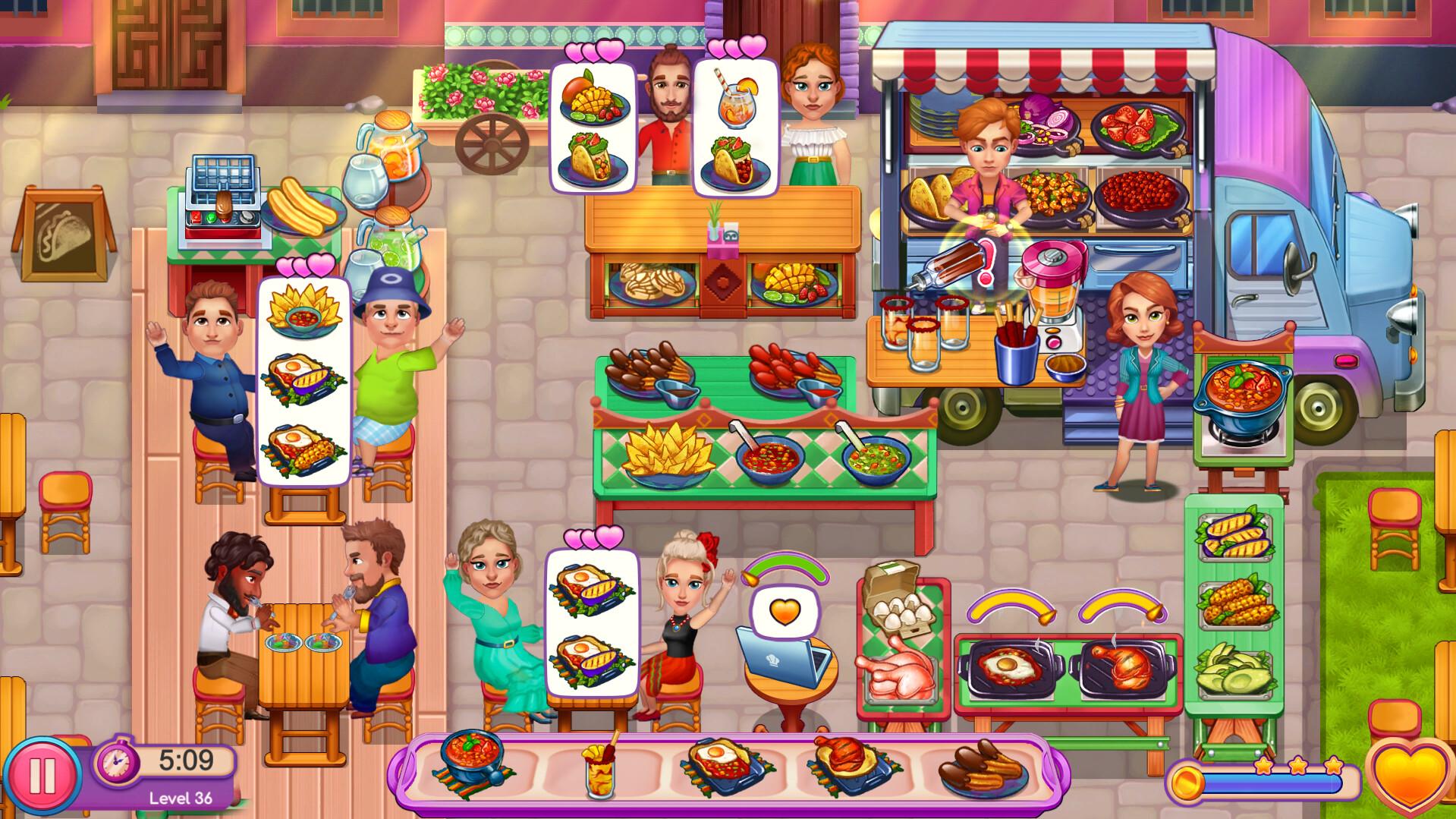 Screen Shot image 4 Claire'S Cruisin' Cafe: Fest Frenzy بي سي ستيم كود رقمي