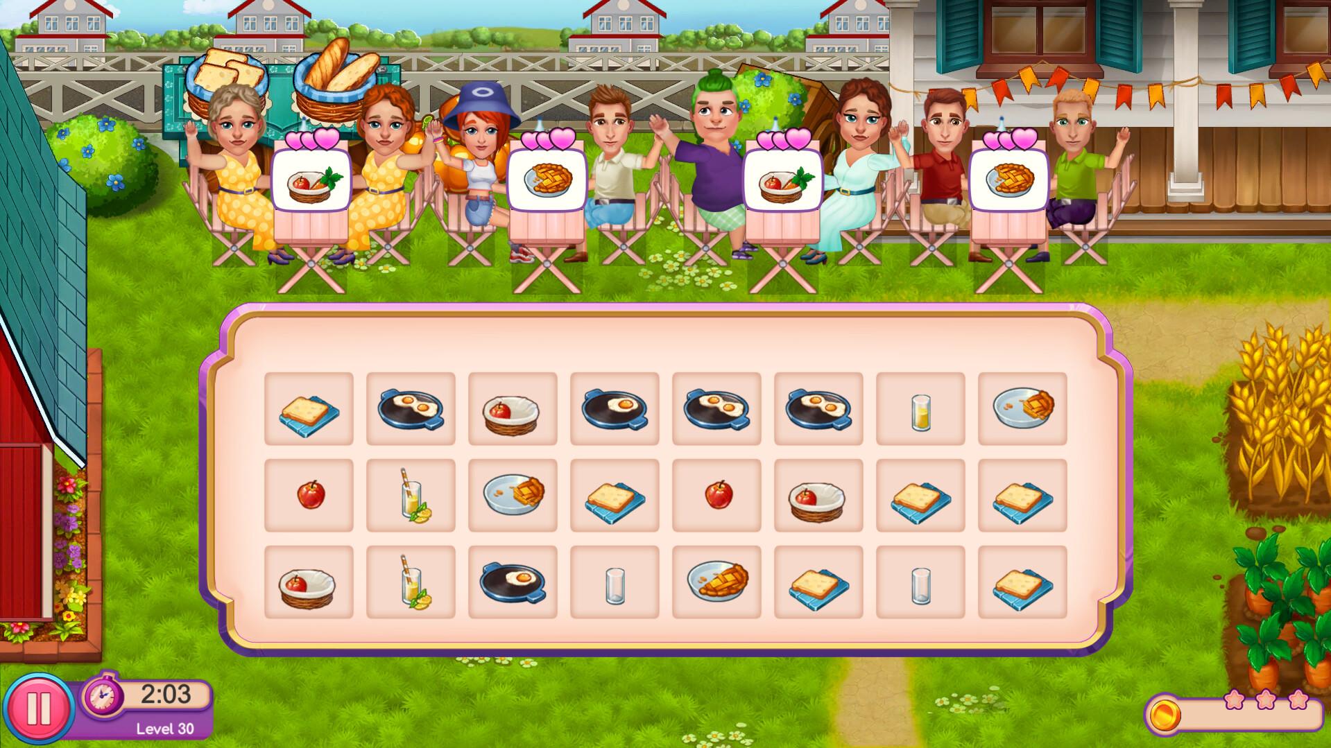Screen Shot image 0 Claire'S Cruisin' Cafe: Fest Frenzy بي سي ستيم كود رقمي