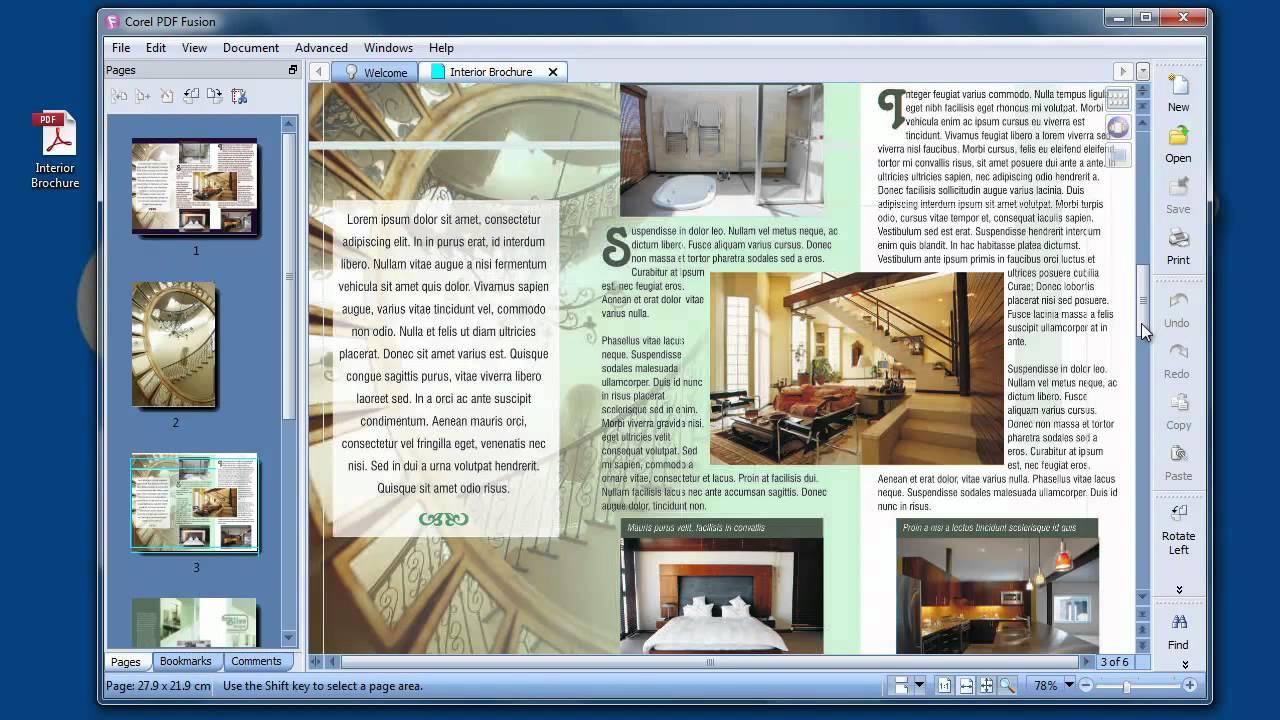 Screen Shot image 2 Corel PDF Fusion كود رقمي (مدى الحياة / Unlimited اجهزة)
