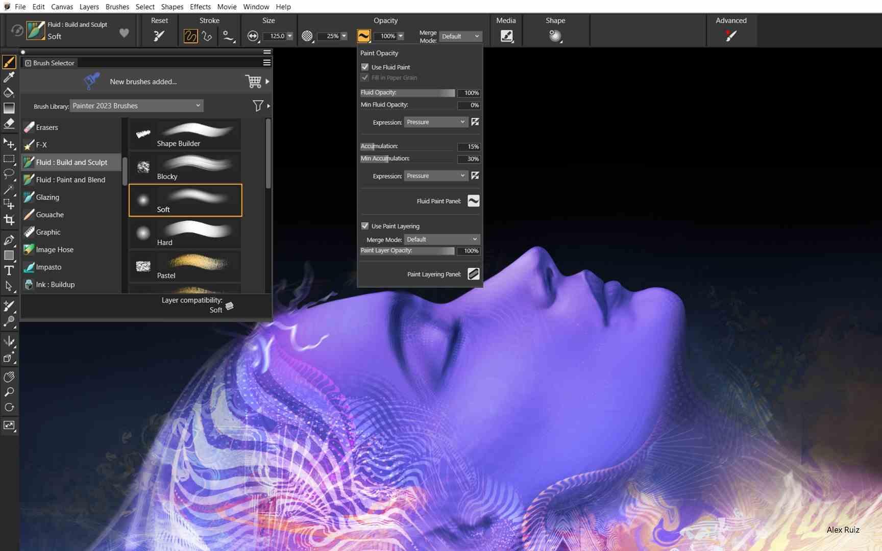 Screen Shot image 0 Corel Painter 2023 كود رقمي (مدى الحياة / 1 جهاز)