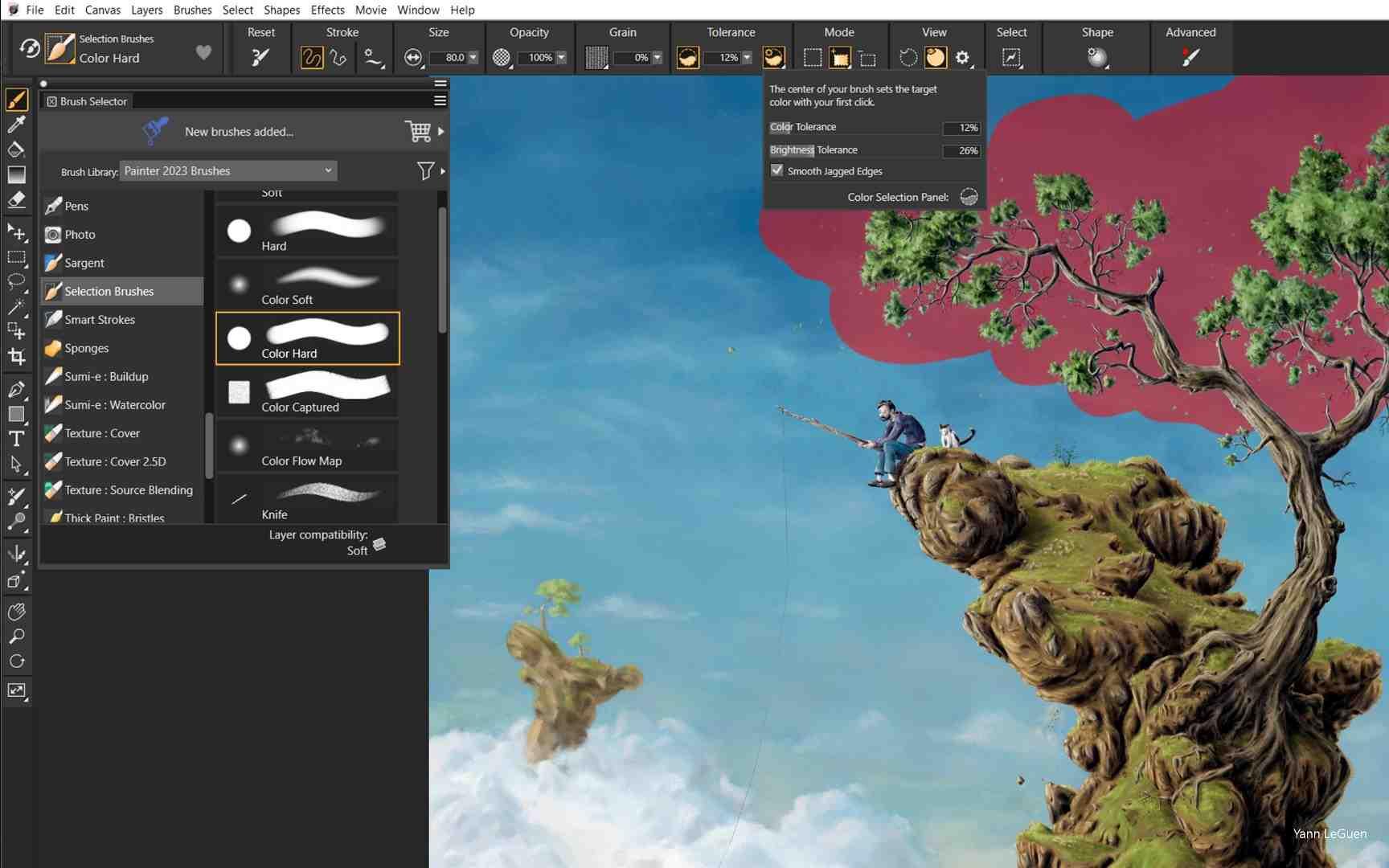Screen Shot image 1 Corel Painter 2023 كود رقمي (مدى الحياة / 1 جهاز)