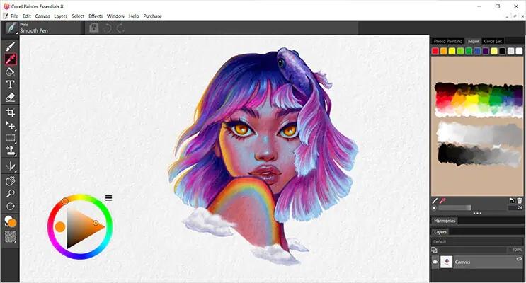Screen Shot image 1 Corel Paintshop Pro 2023 كود رقمي (مدى الحياة / 3 اجهزة كمبيوتر مكتبي)