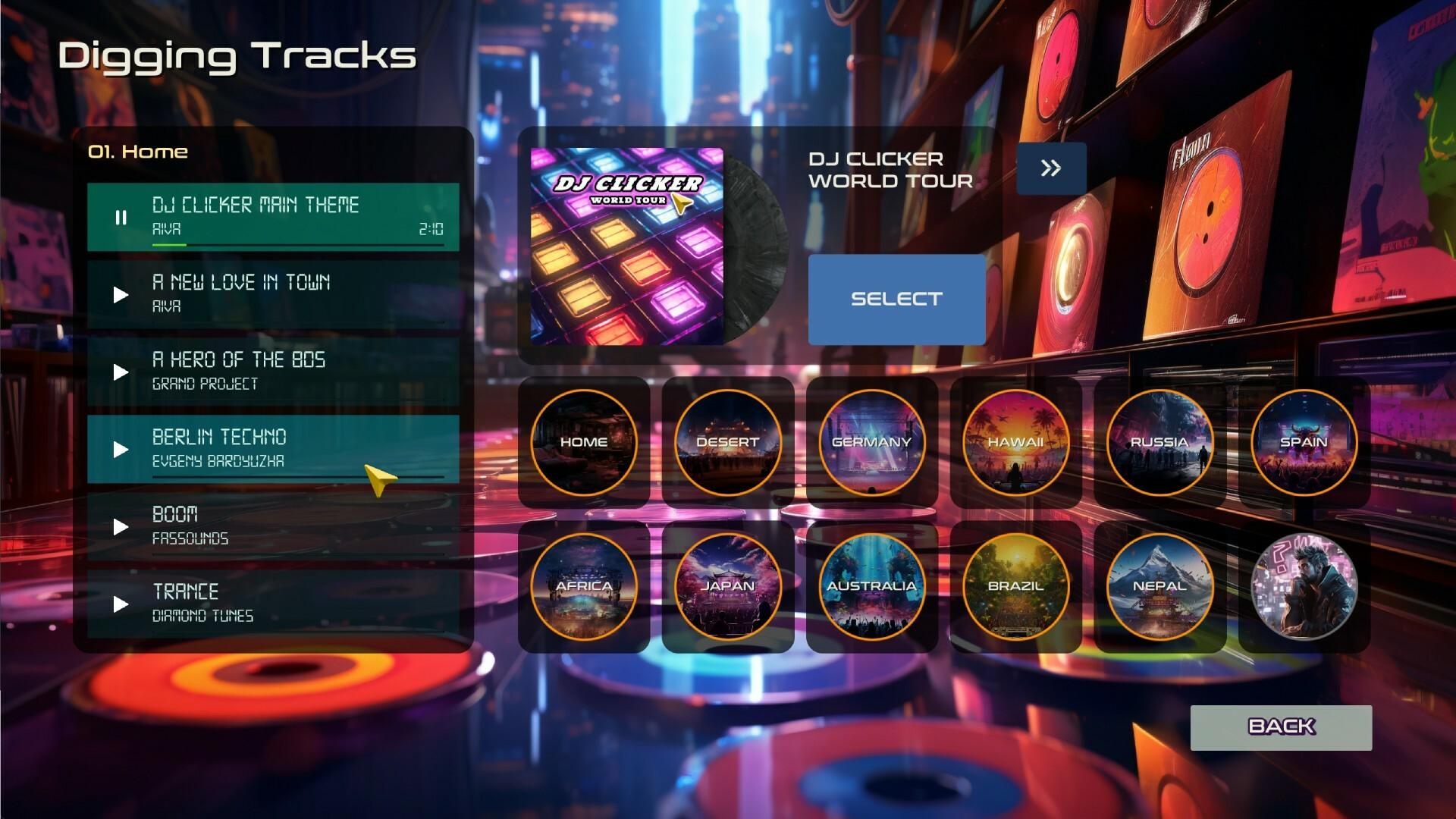 Screen Shot image 3 DJ Clicker - World Tour بي سي ستيم كود رقمي