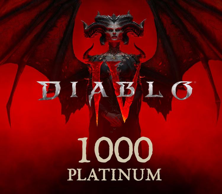 Diablo IV - 1000 Platinum Voucher US XBOX One / Xbox Series X|S CD Key