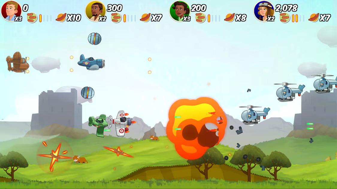 Screen Shot image 0 Dogfight: A Sausage Bomber Story اوروبي نينتندو سويتش كود رقمي