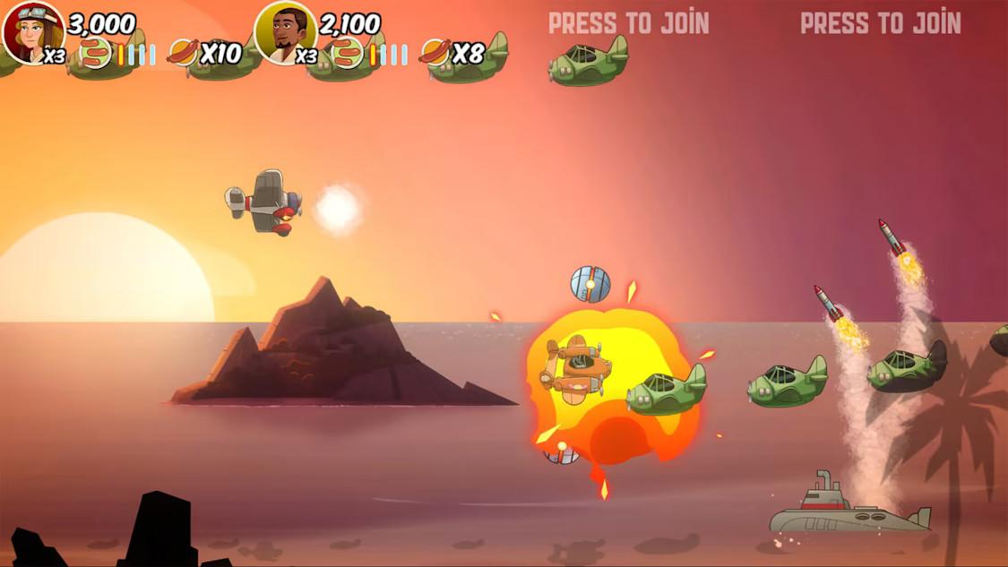 Screen Shot image 5 Dogfight: A Sausage Bomber Story اوروبي نينتندو سويتش كود رقمي