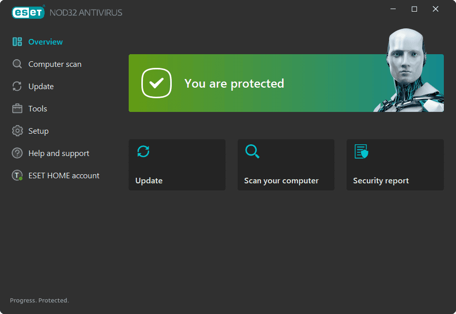 Screen Shot image 0 ESET NOD32 Antivirus Gamer اصدار 2024 مفتاح (1 سنه / 1 بي سي)