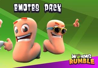 Worms Rumble - Emote Pack DLC بي سي ستيم كود رقمي