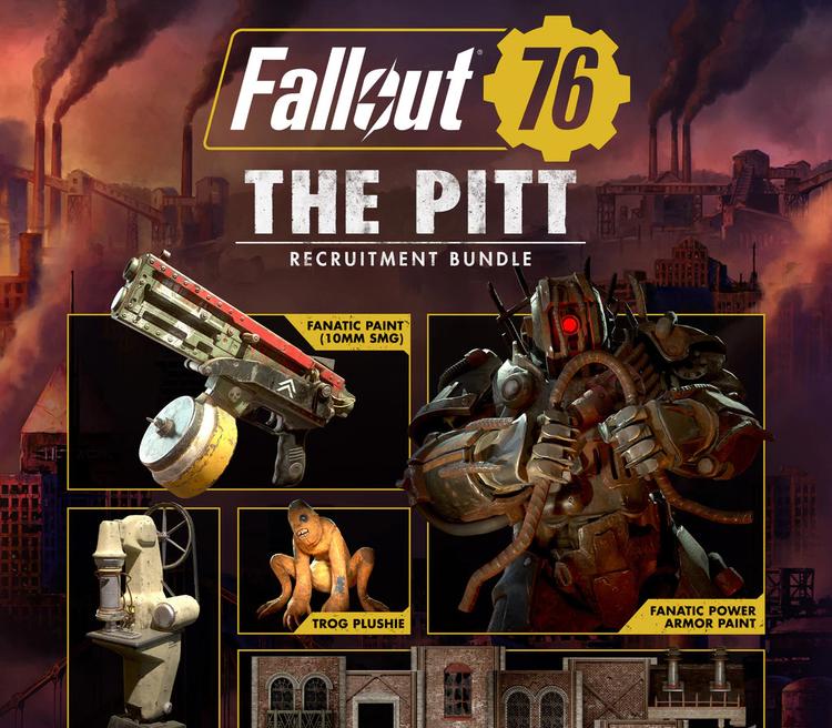 Fallout 76 - The Pitt Recruitment Bundle DLC PC Steam CD Key