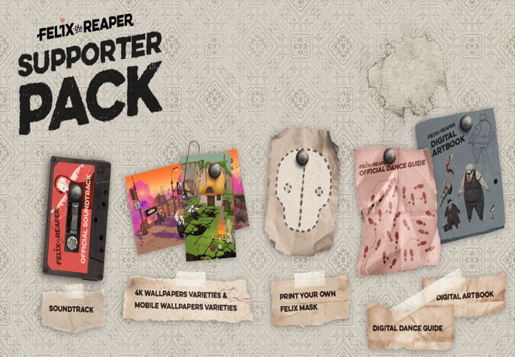Felix The Reaper - Supporter Pack DLC ستيم كود رقمي