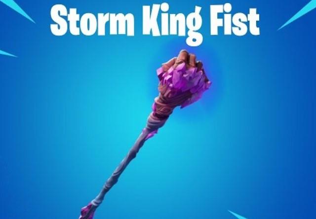 Fortnite - Storm King Fist Pickaxe DLC ايبك قيمز كود رقمي