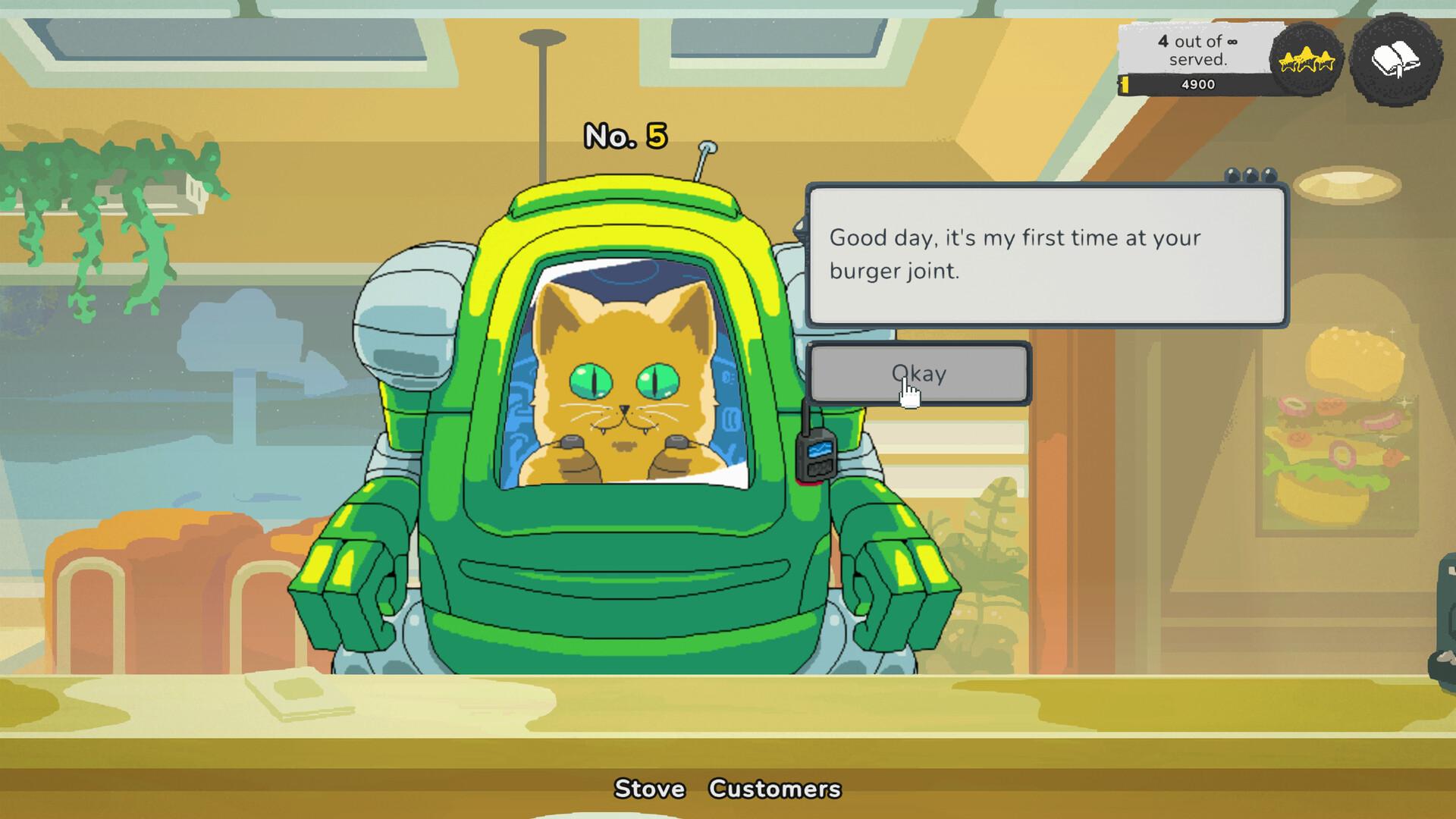 Screen Shot image 4 Galaxy Burger بي سي ستيم حساب