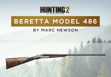 Hunting Simulator 2 - Beretta Model 486 By Marc Newson DLC ستيم كود رقمي