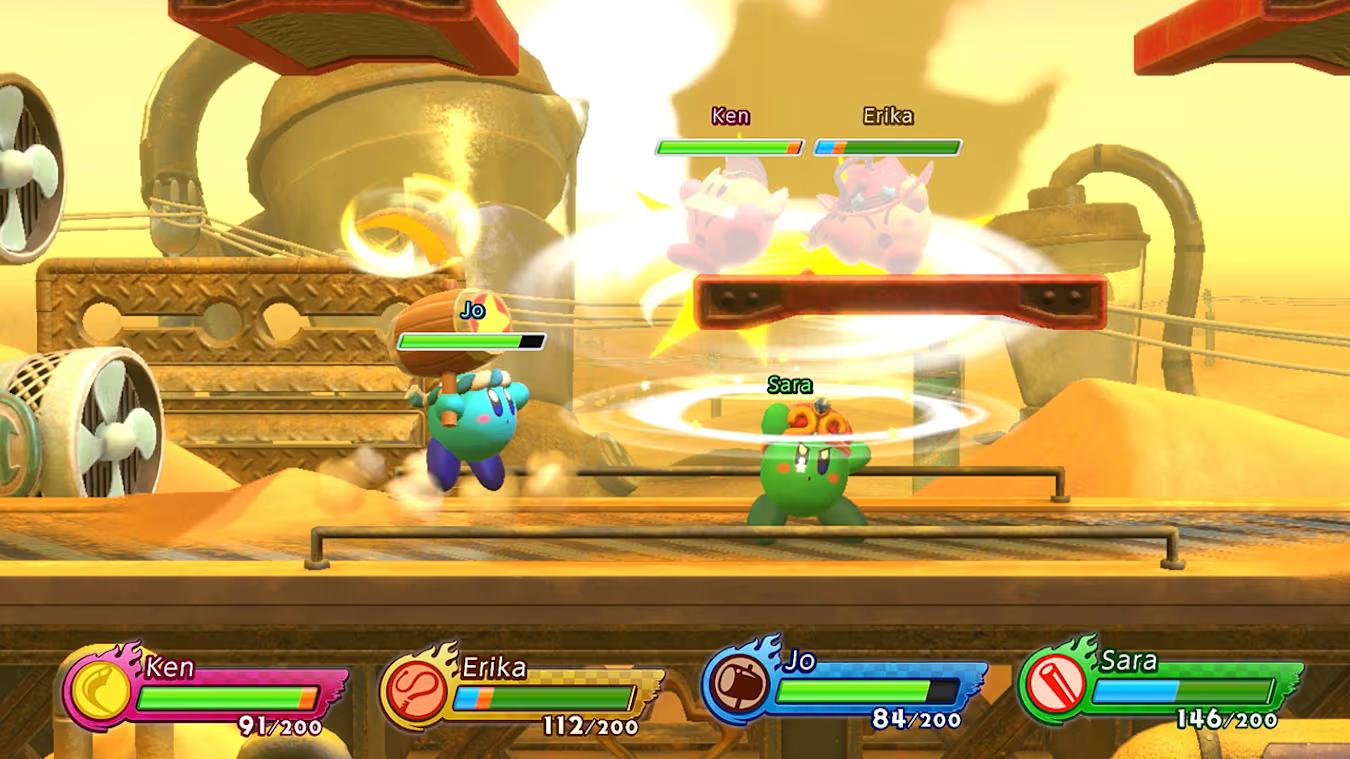 Screen Shot image 1 Kirby Fighters 2 اوروبي نينتندو سويتش كود رقمي