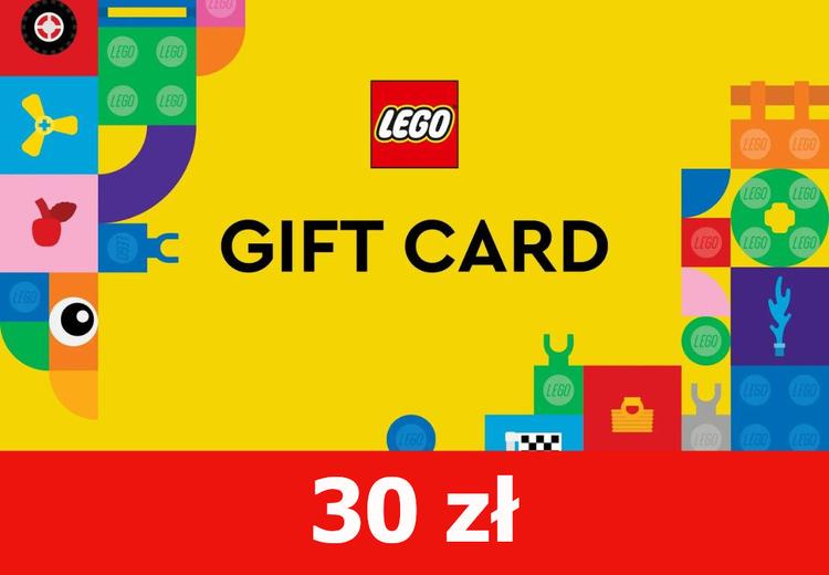 Lego 30 PLN هدية بطاقة PL