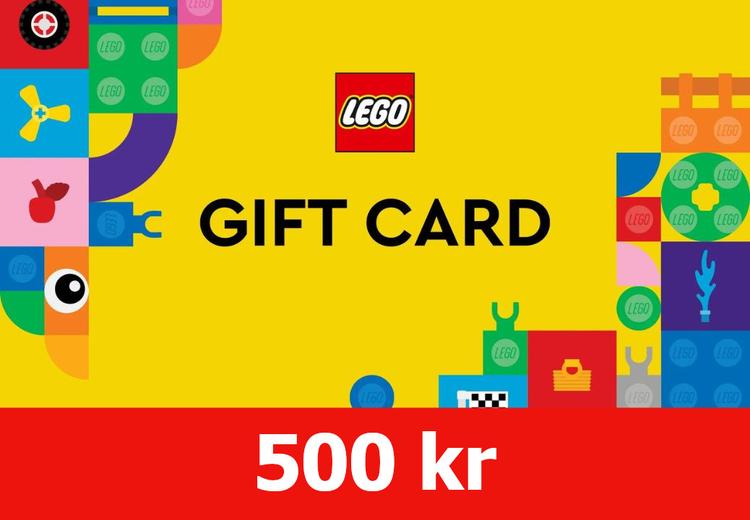 Lego 500 Kr هدية بطاقة SE