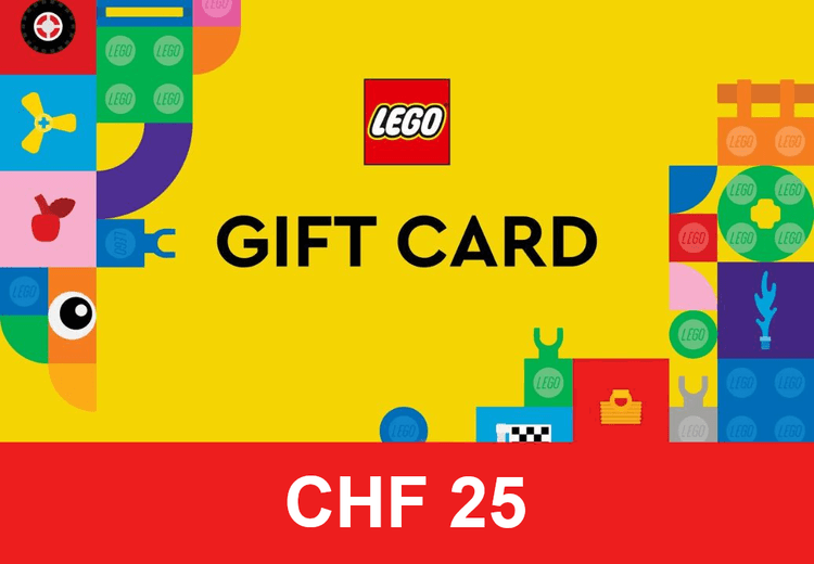 Lego 25 CHF هدية بطاقة CH