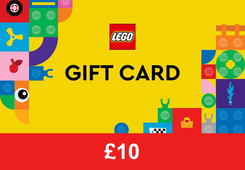 Lego £10 هدية بطاقة بريطاني