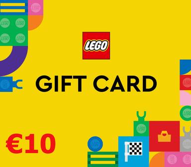 Lego €10 هدية بطاقة الماني