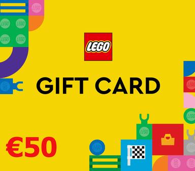 Lego €50 هدية بطاقة الماني