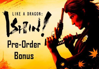 Like A Dragon: Ishin! - Preorder Bonus DLC اوروبي بلايستيشن 5 كود رقمي