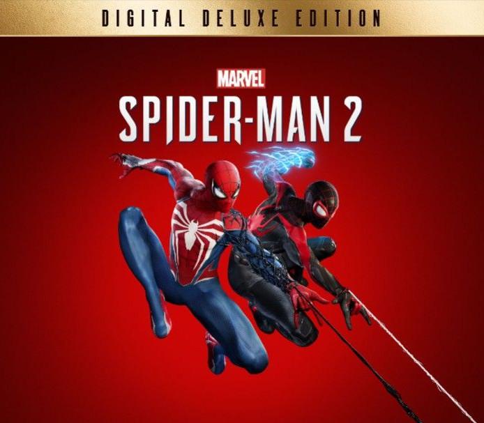 Marvel'S Spider-Man 2 اصدار الديلوكس اوروبي بي سي ستيم كود رقمي