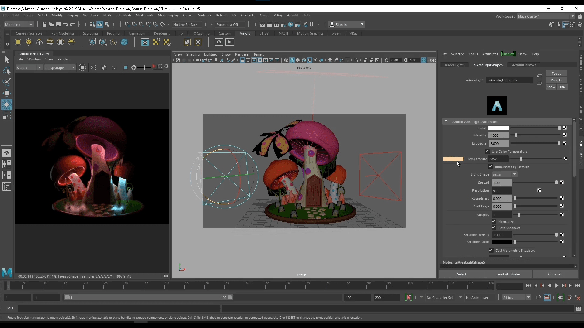 Screen Shot image 2 Maya For Absolute Beginners Alpha Academy كود