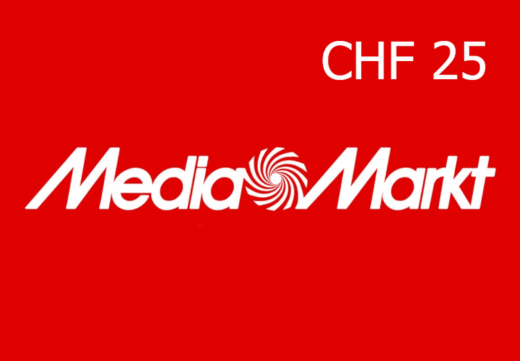 Media Markt 25 CHF هدية بطاقة CH