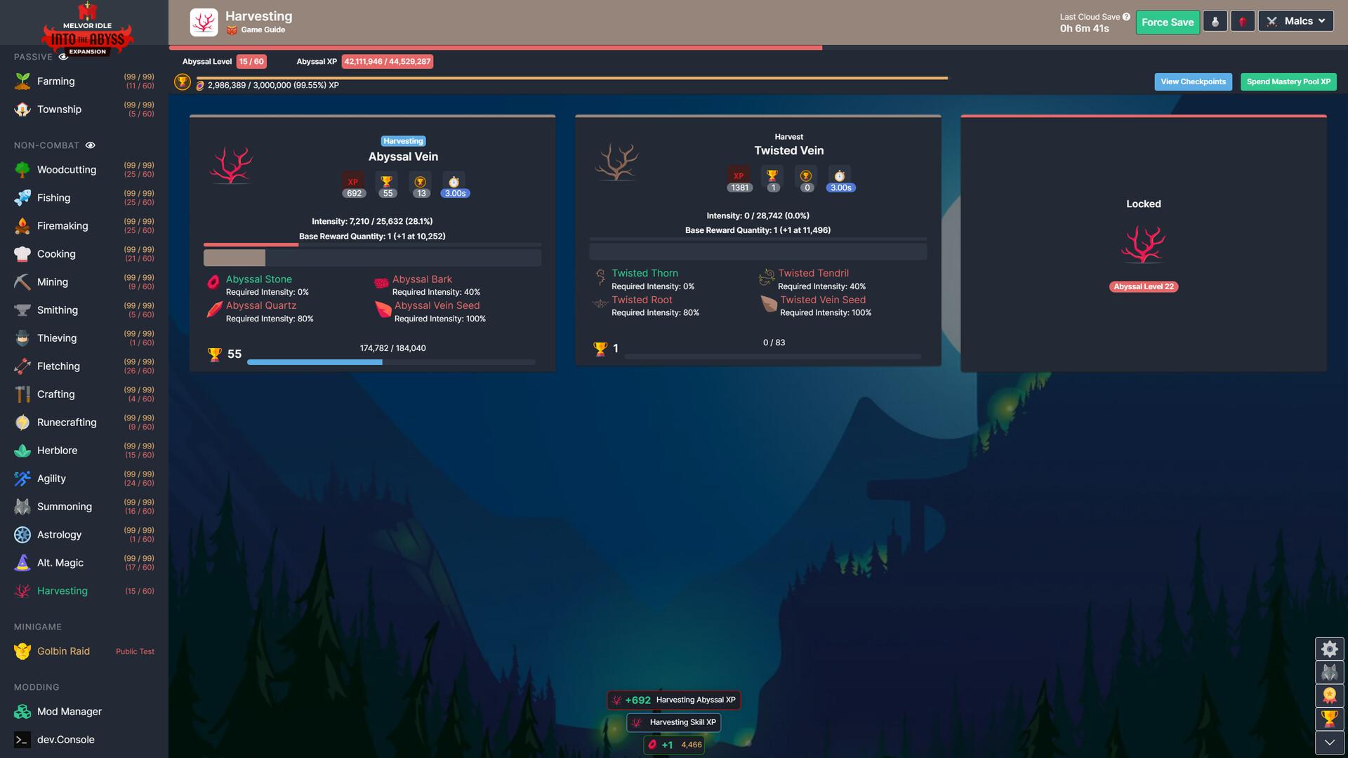 Screen Shot image 0 Melvor Idle - Into The Abyss DLC بي سي ستيم كود رقمي