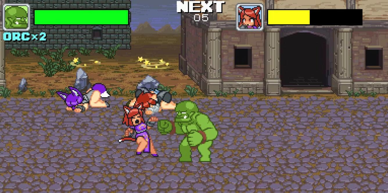 Screen Shot image 2 Monster Girl Conquest Records Battle Orc بي سي ستيم كود رقمي