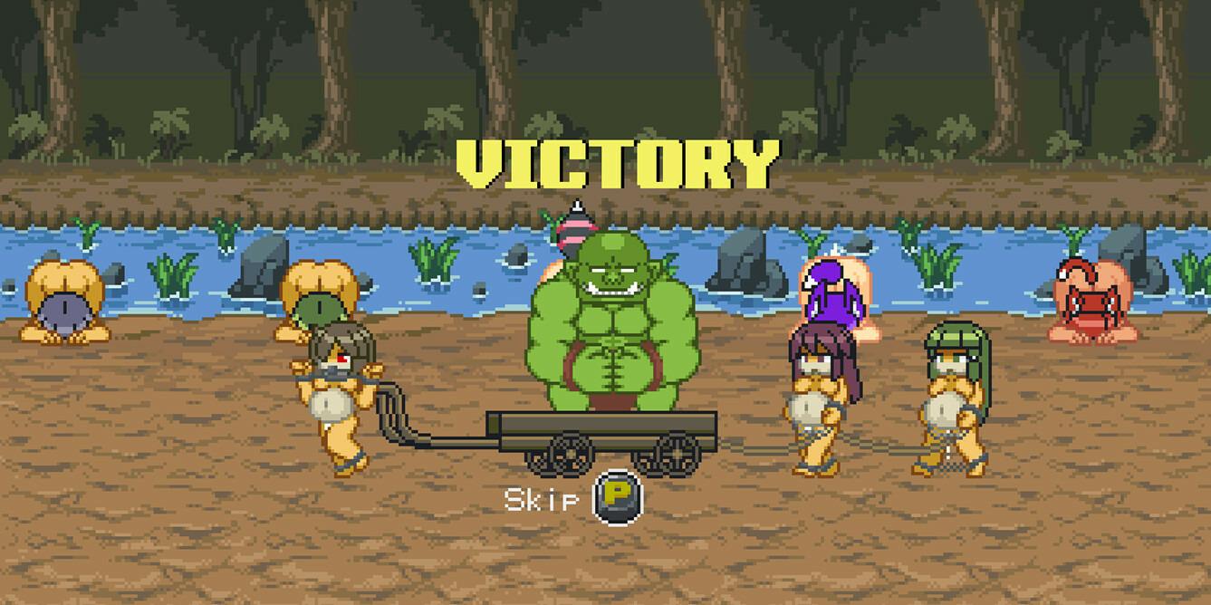 Screen Shot image 6 Monster Girl Conquest Records Battle Orc بي سي ستيم كود رقمي