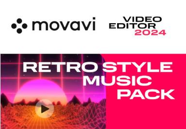 Movavi Video Editor 2024 - Retro Style Music Pack DLC ستيم كود رقمي