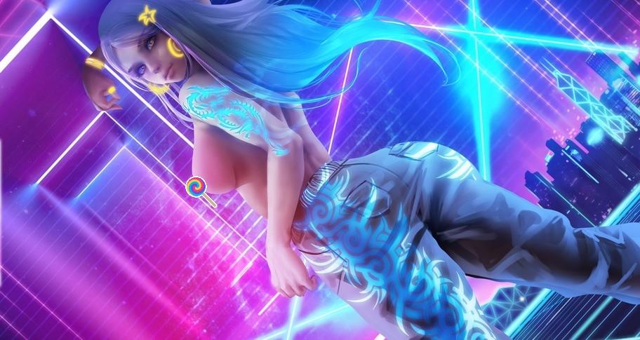 Screen Shot image 2 Neon Girls ستيم كود رقمي
