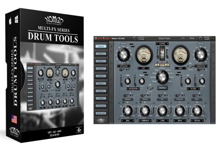 Nomad Factory Drum Tools VST كود رقمي