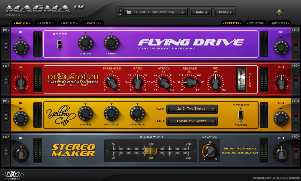 Screen Shot image 0 Nomad Factory MAGMA VST كود رقمي