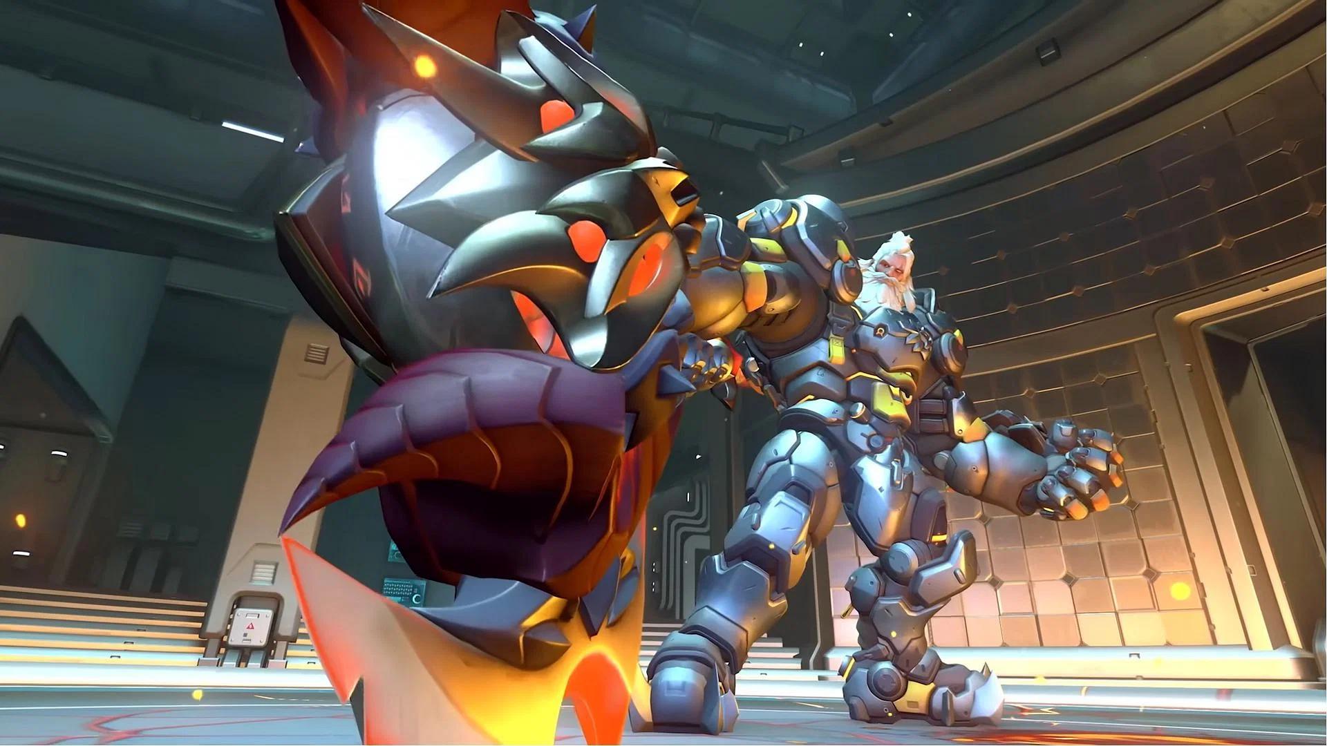 Screen Shot image 1 Overwatch 2 - Reinhardt Mythic Weapon Skin حزمة DLC امريكي اكسبوكس 1 / إكس بوكس سيريس X|S كود رقمي