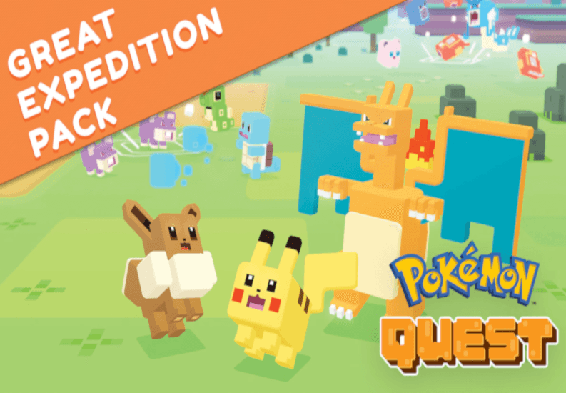 Pokemon Quest - Great Expedition Pack DLC اوروبي نينتندو سويتش كود رقمي