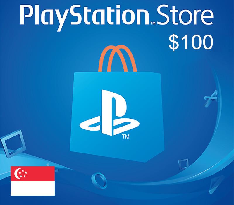 بطاقة رصيد بلايستيشن $100 SG